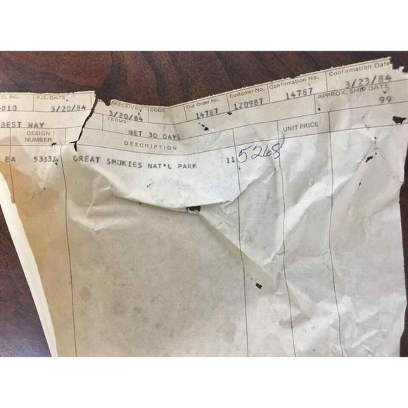 Vintage 1984 Lot of 20 Great Smoky Mountains Patches 50th anniversary NOS - Picture 5 of 5